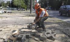 Viale Villetta, iniziato l'abbattimento dei pioppi