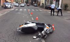 Settantacinquenne cade in scooter: è grave in ospedale