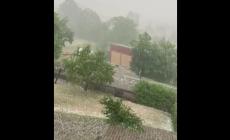 Il video della grandinata su Varsi