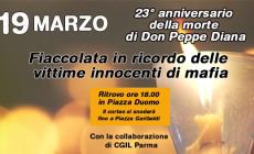 Fiaccolata contro le mafie in memoria di don Peppe Diana