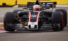 Giovinazzi, la "ciliegina" sulla Dallara-Haas in pista a Singapore