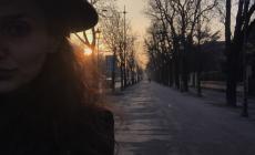 "Winter sunset", viale Martiri della Libertà