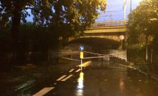 Chiusi diversi sottopassi. Anche in via Toscana e via Naviglio Alto