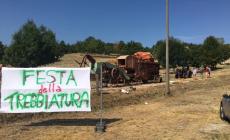 I segreti della trebbiatura a Castione 