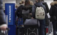 Ryanair: dal 15 gennaio "rivoluzione" nei bagagli a mano