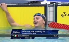 Giulia Ghiretti , oro nei 50 delfino agli europei di Dublino