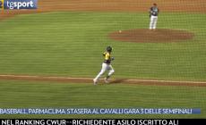 Baseball: Parma Clima, stasera al Cavalli gara 3 delle semifinali - Video