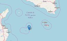 Scossa di magnitudo 3.2 tra Lampedusa e Linosa