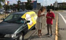 Ponte Morandi, flash mob M5s al casello di Parma per chiedere giustizia - Foto