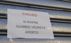 Via Bixio, chiuso per ferie