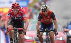 Vuelta, Nibali rosicchia 4" a Froome