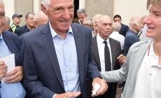 Tanti campioni e gente comune ai funerali di Gimondi
