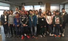 La  3' A di Medesano  in visita