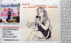 Vignetta "osé" sulla Boschi, è polemica: "Sessismo"