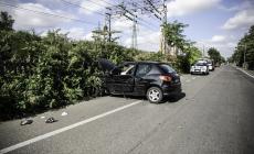 Spettacolare incidente in via Toscana: 3 auto coinvolte