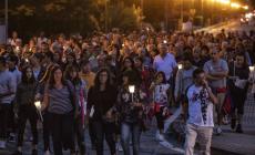 La fiaccolata per Filomena