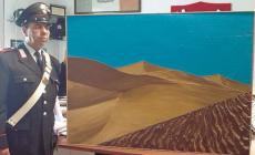 Va a trovare la suocera in clinica e ruba un quadro