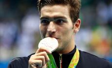 Nuoto, bronzo per Detti: le foto