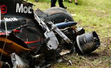 Il terribile incidente di Alonso