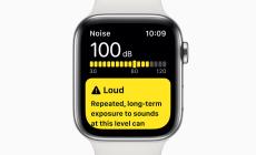L'Apple watch contro l'inquinamento acustico