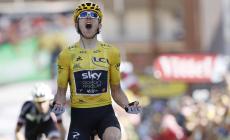 Tour: bis della maglia gialla Thomas sull'Alpe d'Huez