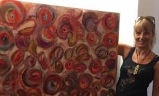 La mostra della pittrice Monica Zarba in Caplèra