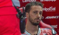 Andrea Dovizioso irritato da un dettaglio