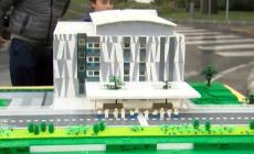 Presentato il plastico in lego del nuovo centro oncologico - Video