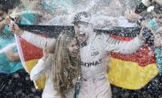 Rosberg campione del mondo: le foto dei festeggiamenti 