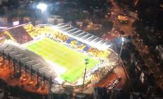 Il Tardini visto dall'elicottero in servizio per l'ordine pubblico - Video