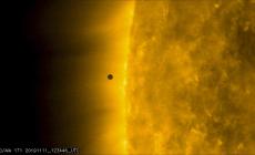 Ecco la spettacolare  danza di Mercurio sul Sole