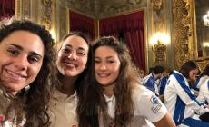 Giulia Ghiretti con il presidente Sergio Mattarella - La fotogallery