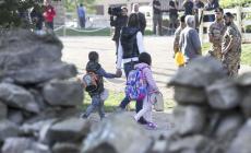 E ad Amatrice 170 bimbi alla prima campanella nella nuova scuola Foto