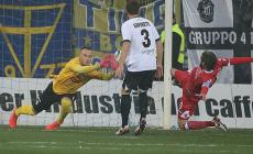 Padova in vantaggio 4-1 sul Parma 