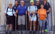 Pellegrini di Fidenza sulla via di Santiago