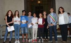 Studenti delle medie: la premiazione sotto i Portici del Grano