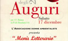 "Versi buoni da bere e da mangiare"