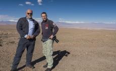 L'astronomo Tarenghi e Ghizzi Panizza insieme a Parma