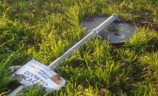 Pista ciclabile Parma Po Polesine-Zibello, bici? No, buche e crepe... - Le foto
