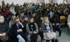 Bodoni, gli studenti hanno voluto  in "cattedra" Lucia Annibali