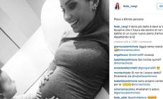 Federica Nargi mostra il pancione