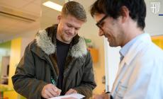 Il Parma Calcio in visita all'ospedale dei bambini - Fotogallery