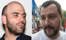  Salvini querela Saviano: "I suoi post su Facebook ledono il ministero"