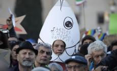Sardine: fonti della questura: 35mila in piazza a Roma