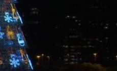 Rio de Janeiro, illuminato il maxialbero galleggiante - Video