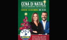 La cena di Natale della Lega Emiliana con Salvini e Borgonzoni