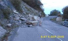 Tragedia sfiorata a Ravarano: massi sulla Provinciale