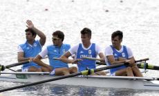 Canottaggio: Italia bronzo nel 4 senza 