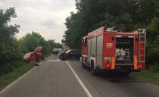 Frontale in strada Argini