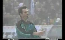 Vent'anni di pelle d'oca con il gol definitivo di Crespo (e l'urlo di Chiesa) - Video